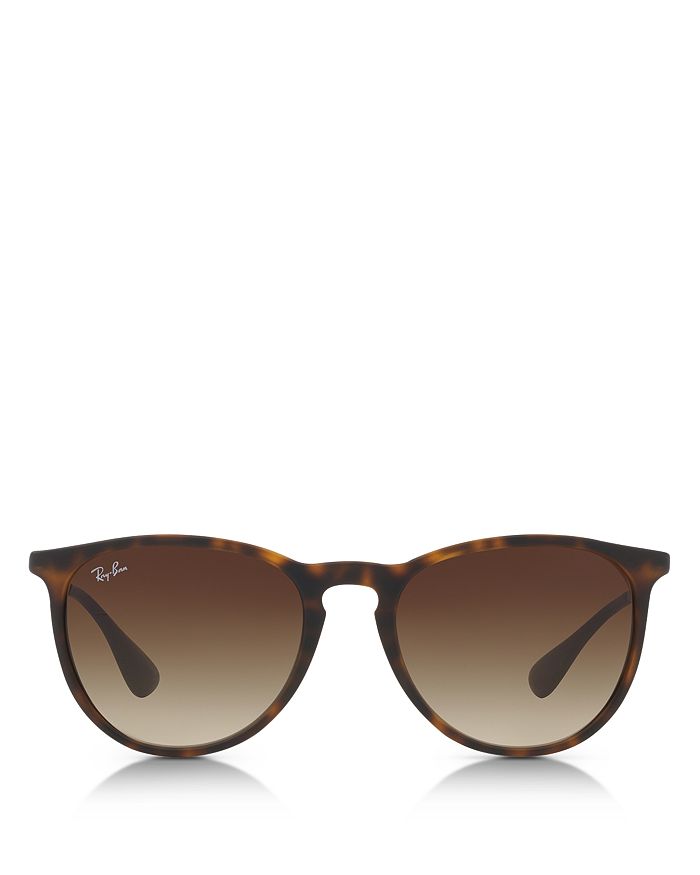 Ray Ban Ray-ban Erika Classic Round Sunglasses, 54mm In Tortoise/beige Gradient