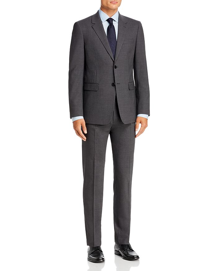 Shop Theory Chambers New Tailor Slim Fit Suit Jacket In Charcoal