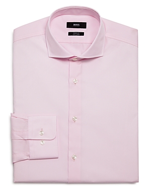 Hugo Boss Mark Sharp Fit Dress Shirt In Light Pink