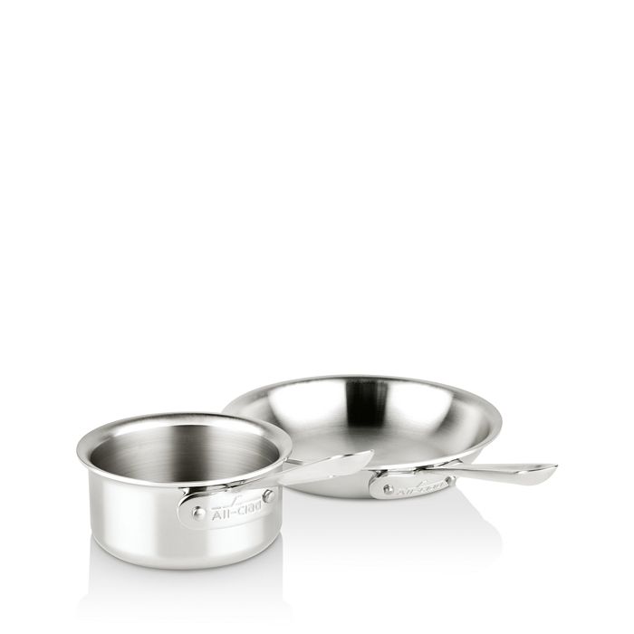 All-Clad D3 Stainless Steel Pan, Set of 2