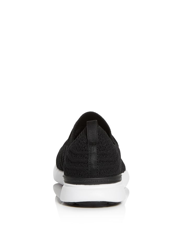 Apl Athletic Propulsion Labs Techloom Wave Two-way Running Sneakers In Black/white