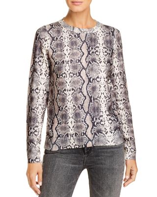 Vero Moda Snakeskin Print Crewneck 