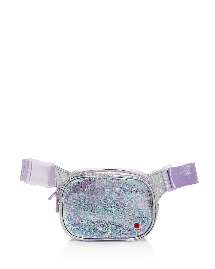 State Kids Girls Crosby Confetti Mini Fanny Pack In Silver