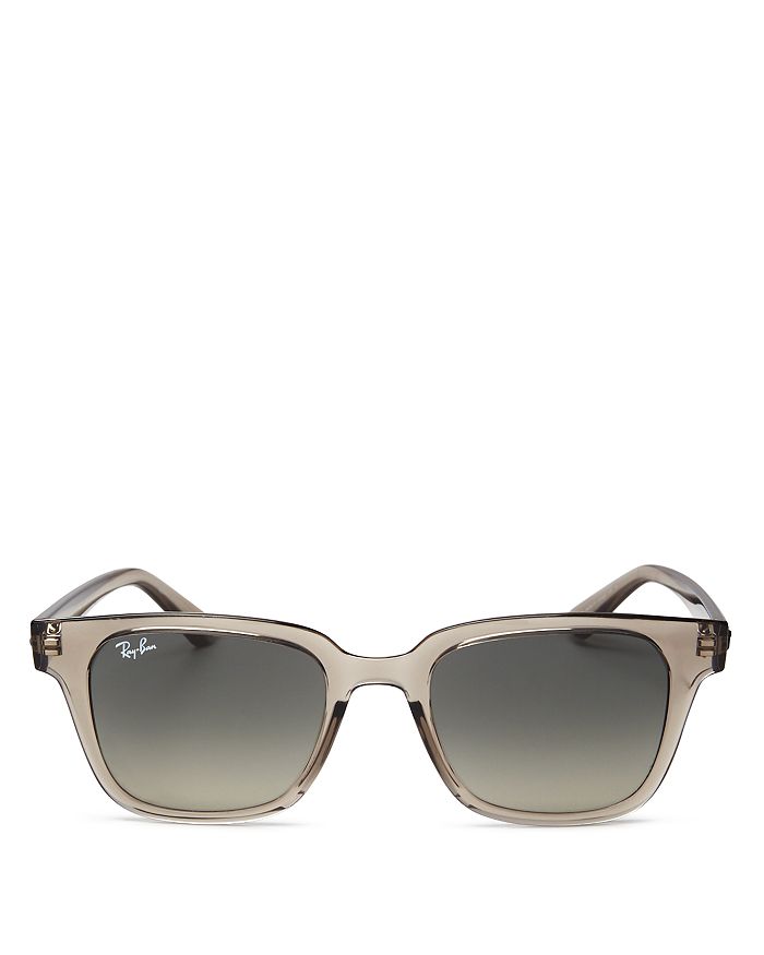 Ray Ban Ray-ban Rb4323 Transparent Grey Sunglasses In Trasparent Gray/gray Gradient