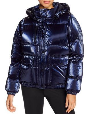 hooded down puffer