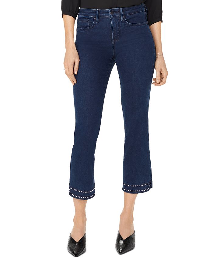 Nydj Barbara Studded Bootcut Ankle Jeans In Hearst