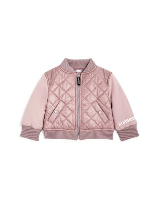 burberry baby girl quilted jacket