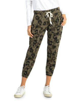 leopard print jogger pants