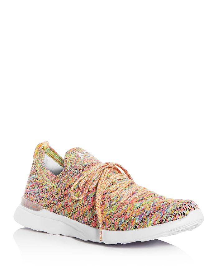 Apl Athletic Propulsion Labs Women's Women's Techloom Wave Sneakers In White Multi