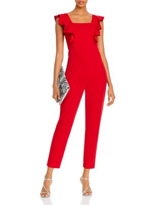 bloomingdales aqua jumpsuit
