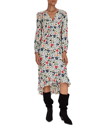 ba&sh Paloma Floral Midi Dress | Bloomingdale's