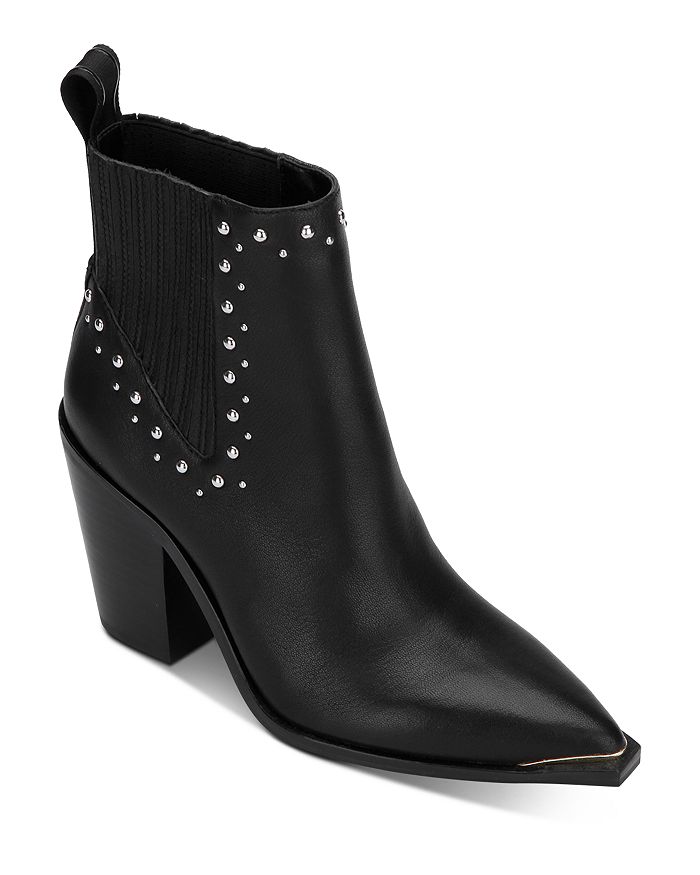 Kenneth Cole Women's West Side Studded Booties In Black