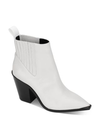 kenneth cole white booties