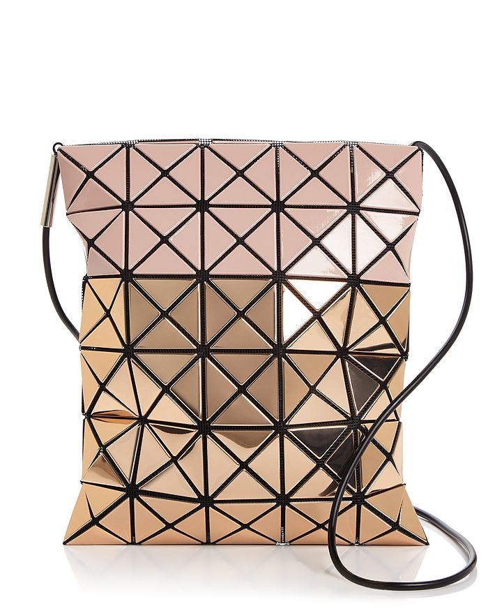 Bao Issey Miyake Metallic, Pink Metallic Chain-Link Crossbody Bag