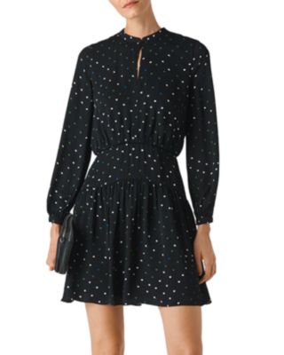 Whistles Josefina Printed Mini Dress 