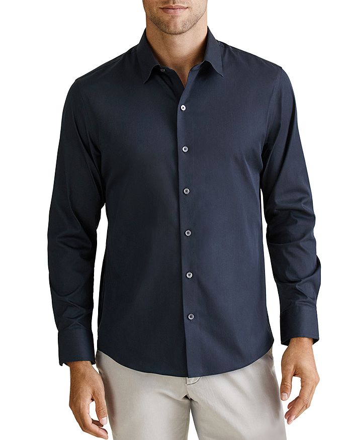 Zachary Prell Mulberry Stretch Regular Fit Shirt | Bloomingdale's