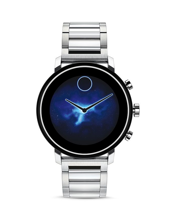 Movado Connect Ii Touchscreen Smartwatch, 42mm In Silver