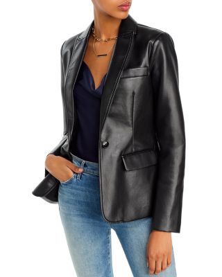 AQUA by Bloomingdales Unique Vegan orders Leather Jacket