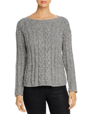 Eileen Fisher Cable-Knit Sweater | Bloomingdale's