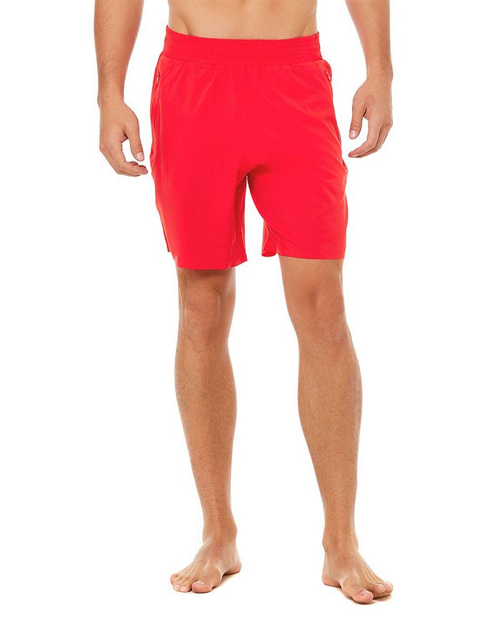 Alo Yoga Advance 2-in-1 Shorts In Red