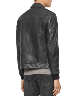 ALLSAINTS Junction Leather Jacket | Bloomingdale's