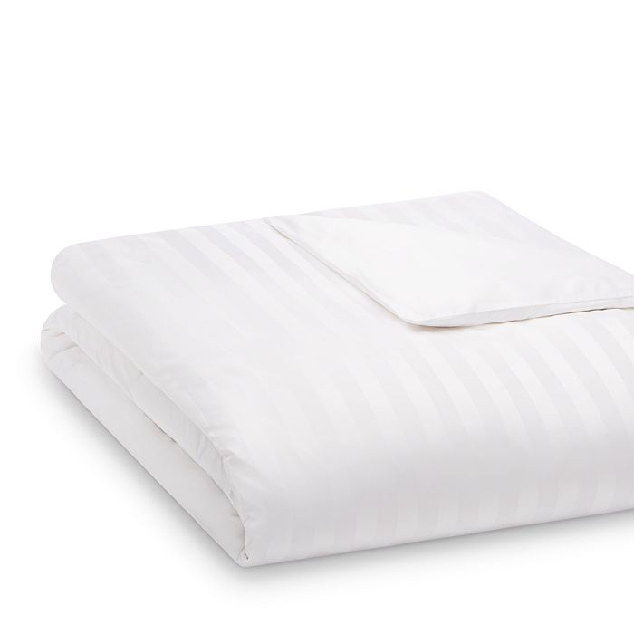 Home Treasures Athens Reversible Duvet Cover, Queen In White