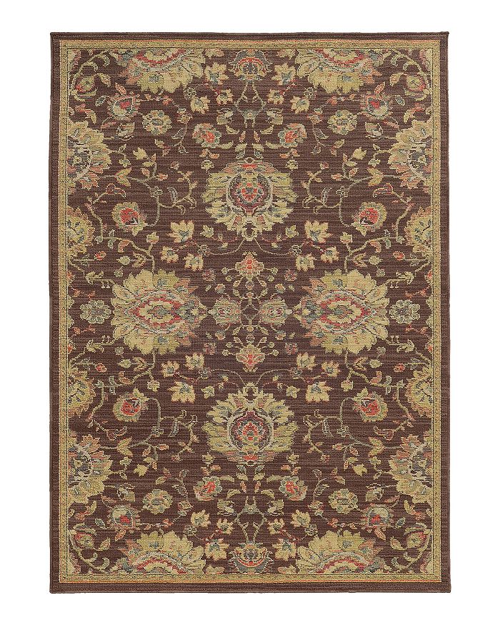 Tommy Bahama Cabana 002n2 Area Rug, 9'10 X 12'10 In Brown