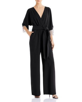 laundry by shelli segal black jumpsuit