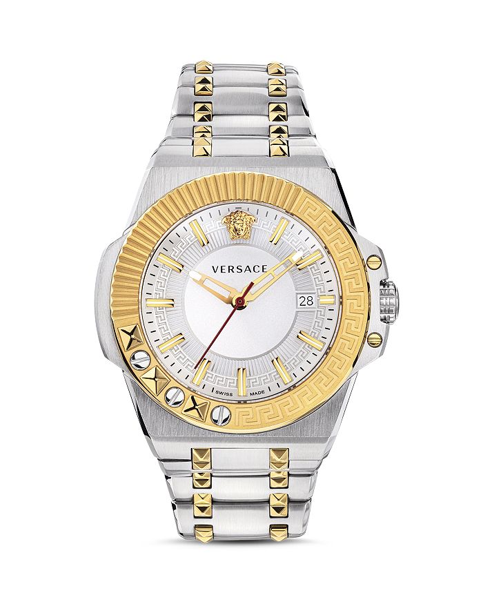 VERSACE CHAIN REACTION WATCH, 45MM,VEDY00519