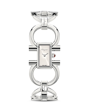 Salvatore Ferragamo Double Gancini Watch, 13.5mm x 23.5mm