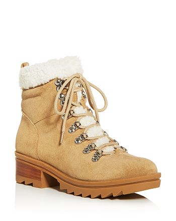 Marc Fisher LTD. Women's Brylee Shearling Cold-Weather Booties ...