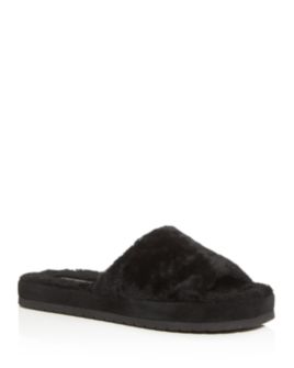 Vince - Women's Kalina Shearling Slide Sandals