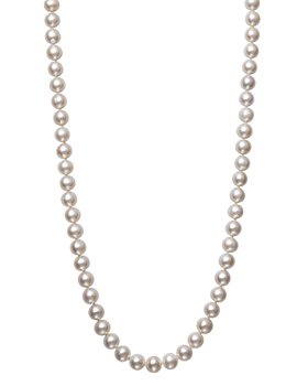 Bloomingdale's - Akoya Cultured Pearl Necklace in 14K Yellow Gold, 18" - 100% Exclusive