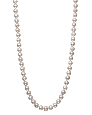 Bloomingdale's Akoya Cultured Pearl Necklace in 14K Yellow Gold, 18 - 100% Exclusive