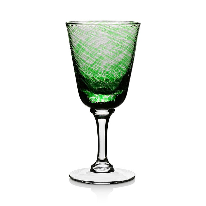Shop William Yeoward Crystal Vanessa Wine Glass In Green