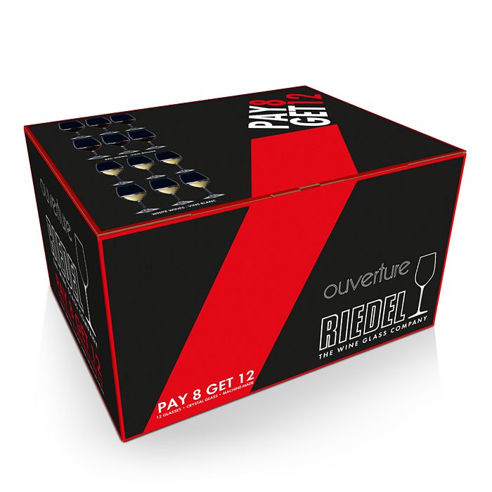 Riedel Ouverture "Pay 8, Get 12" Wine Glasses Gift Pack Bloomingdale's
