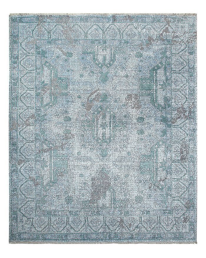 Bloomingdale's Transitional 806283 Area Rug, 8'1 X 9'11 In Gray