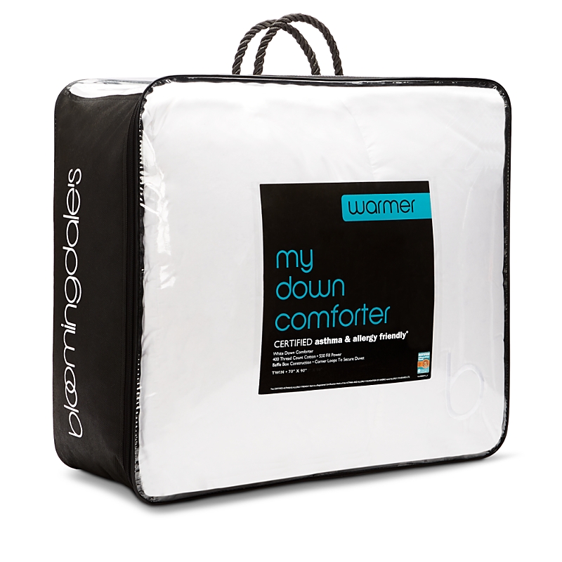 Bloomingdale's My Warmer Asthma & Allergy Friendly Down Comforter, Twin Xl - Exclusive In White