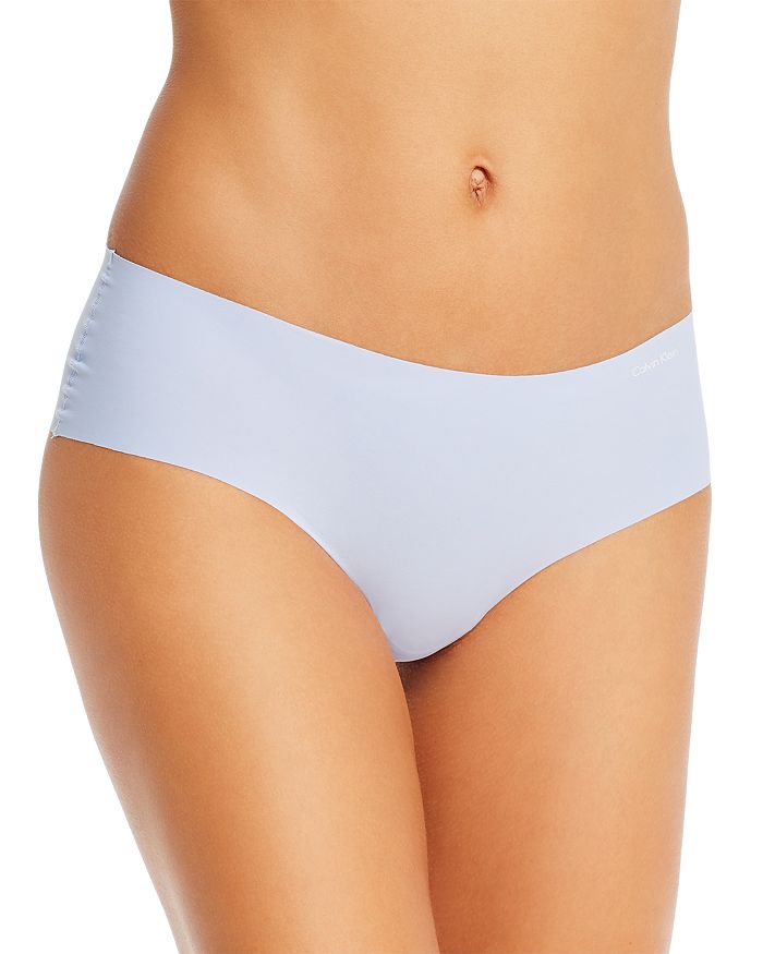 Calvin Klein Invisibles Hipster In Dusty Periwinkle