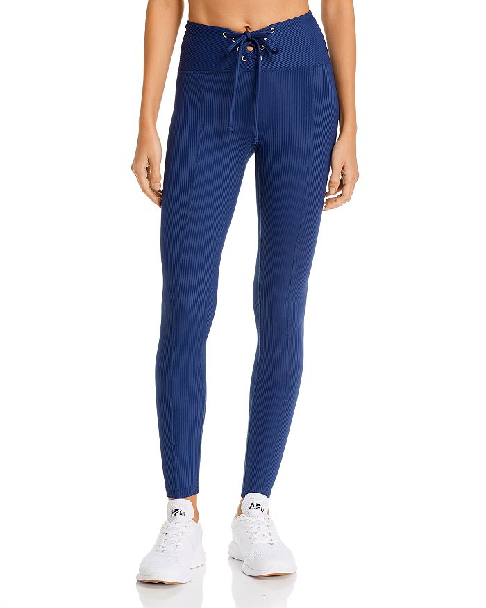 Year Of Ours Years Of Ours Football Lace Up Leggings Bloomingdale S