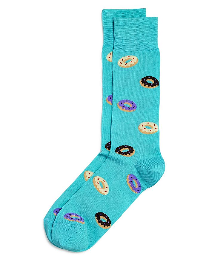 The Men's Store At Bloomingdale's Donut Socks - 100% Exclusive In Royal Blue