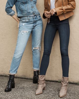 womens ripped levis