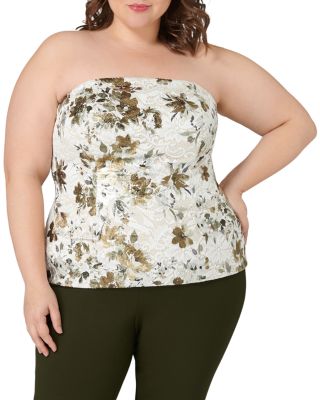 plus size designer evening tops