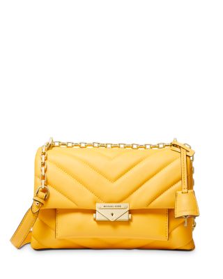 michael kors yellow handbags
