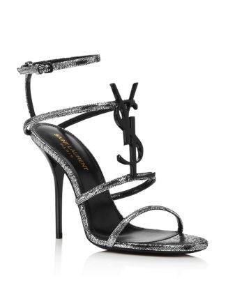 Saint Laurent Women's Cassandra 110 High-Heel Sandals | Bloomingdale's