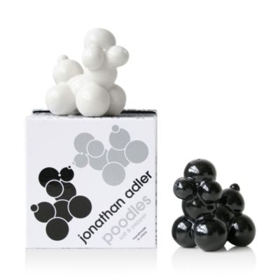 Poodle Salt &amp; Pepper Shakers