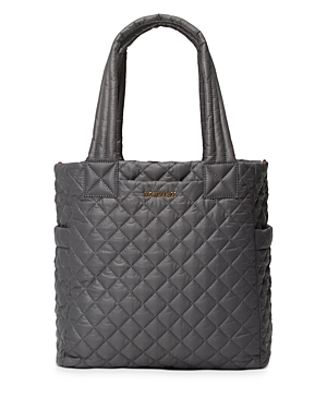 Mz Wallace Small Max Tote In Magnet Gray