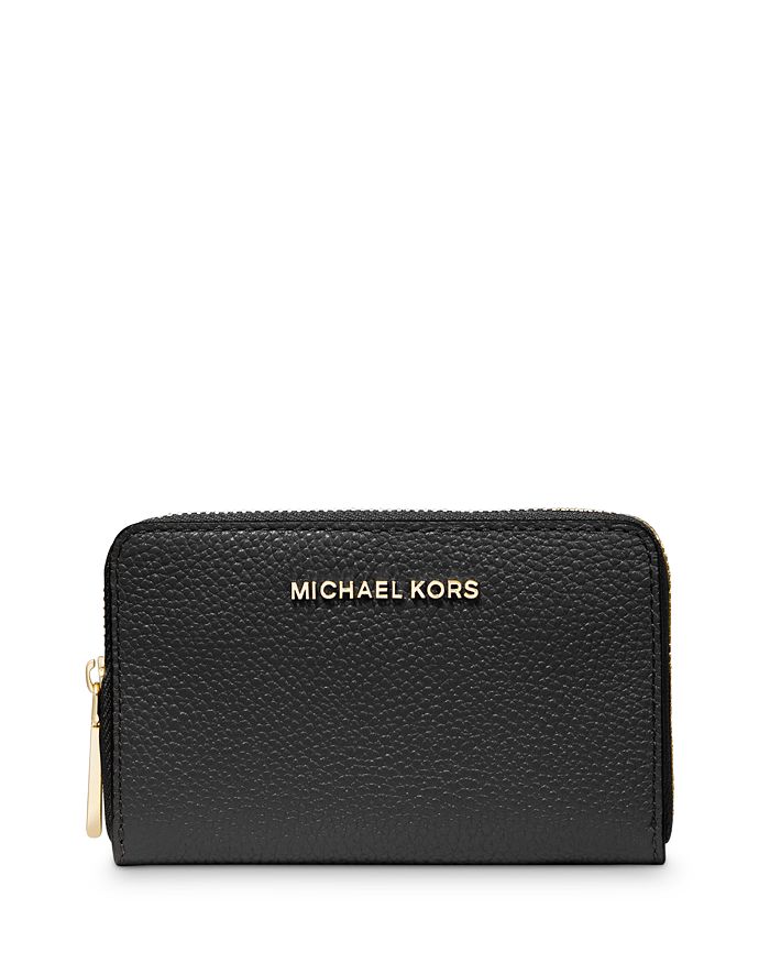 MICHAEL Michael Kors Jet Set Leather Card Case | Bloomingdale's