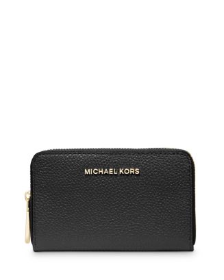 Michael Kors Jet Set Leather Card Case | Bloomingdale's