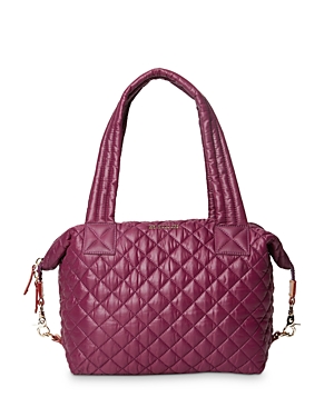 Mz Wallace Medium Sutton Bag In Plum